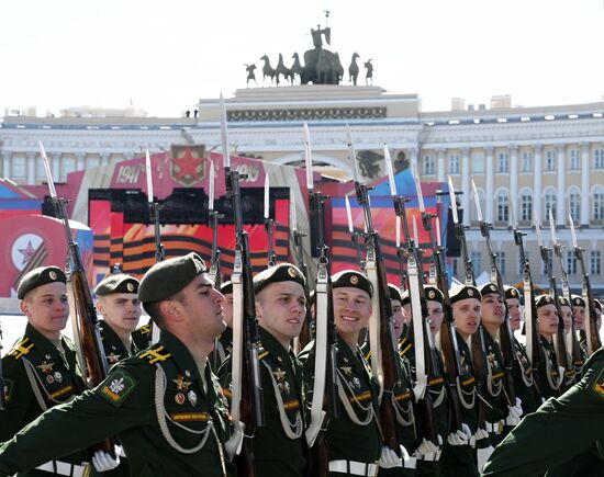 Russia Regions WWII Victory Day Celebrations