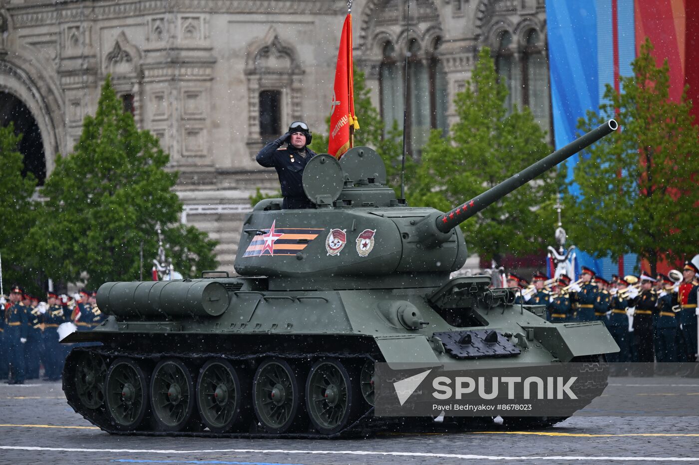 Russia WWII Victory Day Parade