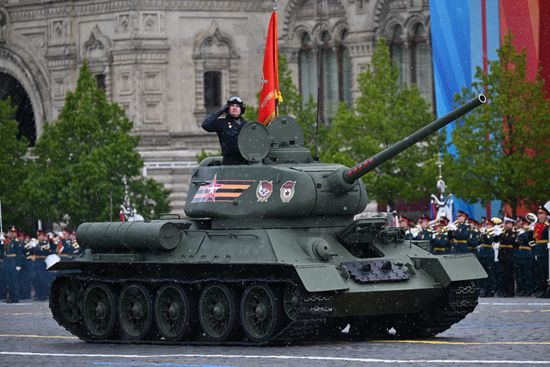 Russia WWII Victory Day Parade
