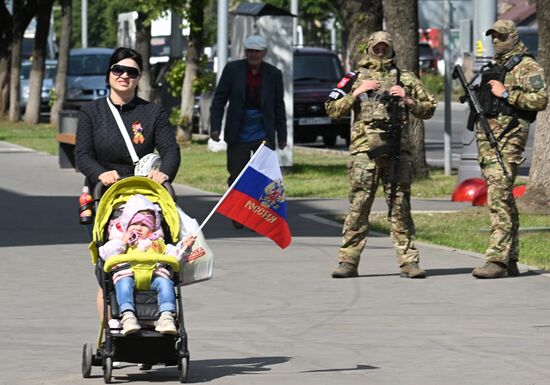 Russia Regions WWII Victory Day Celebrations