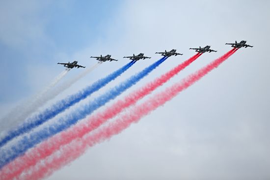 Russia WWII Victory Day Parade