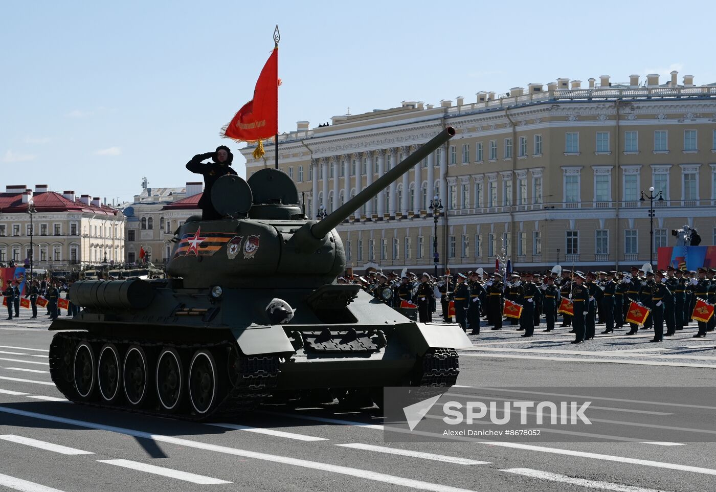 Russia Regions WWII Victory Day Celebrations