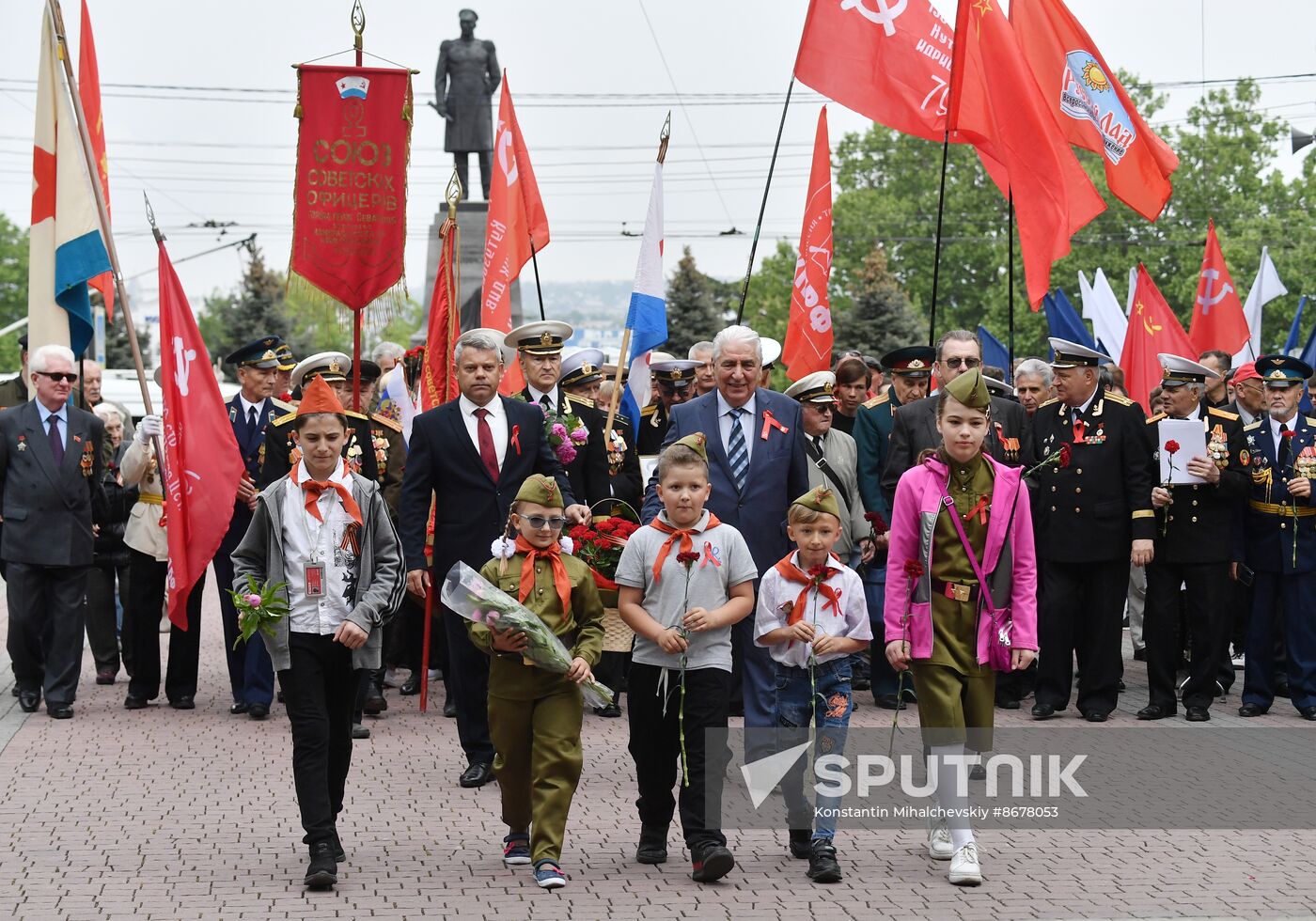 Russia Regions WWII Victory Day Celebrations