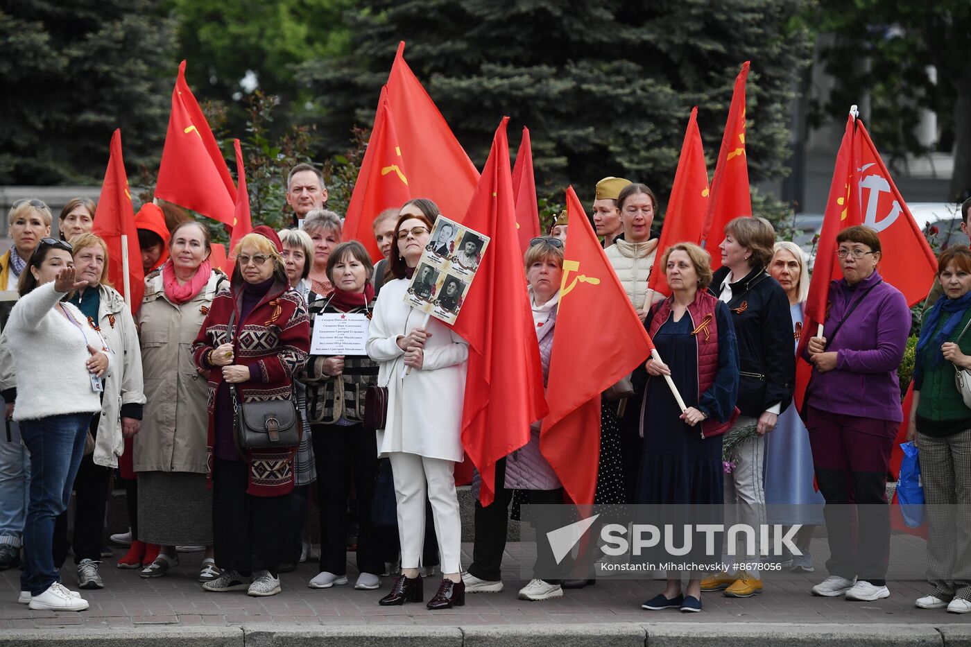 Russia Regions WWII Victory Day Celebrations