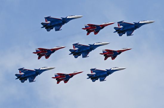Russia WWII Victory Day Parade