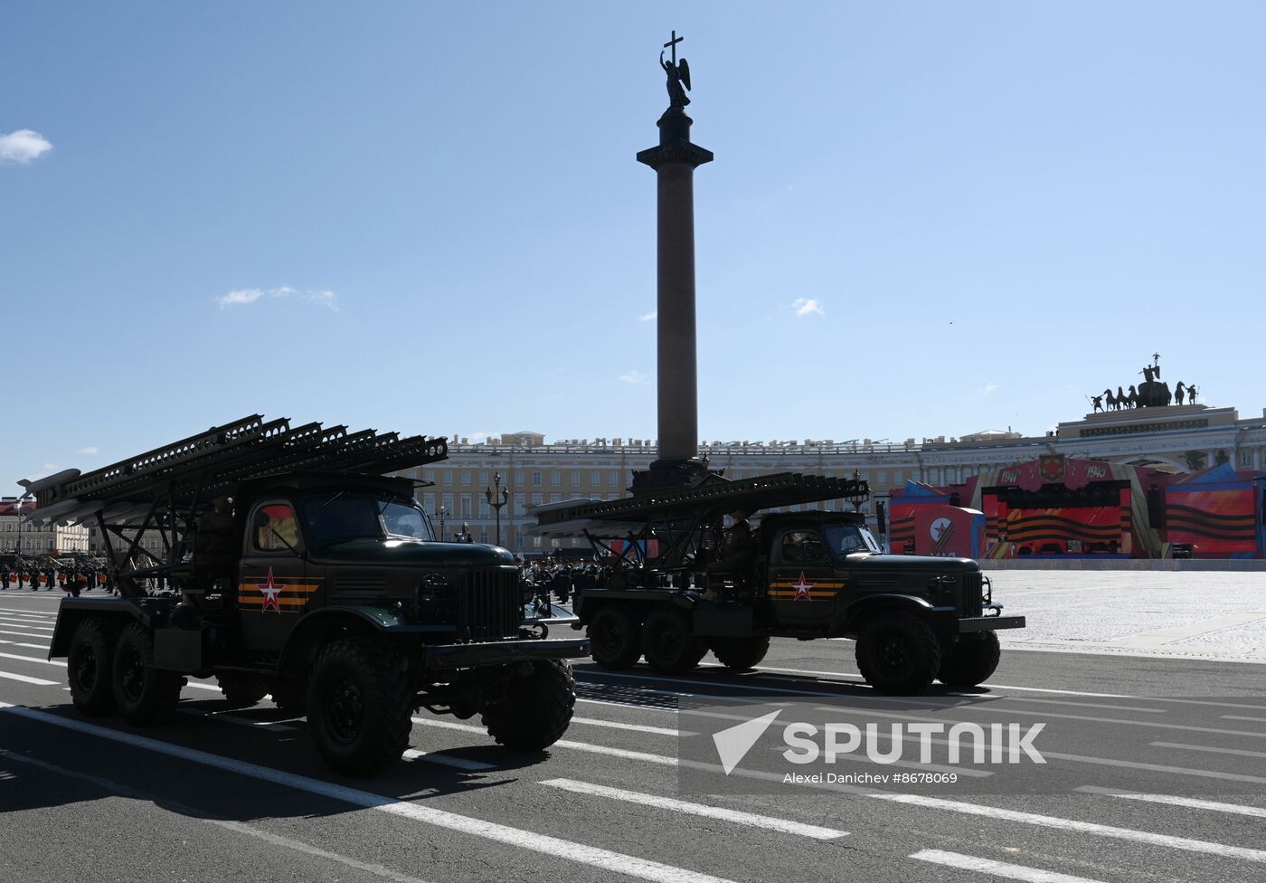 Russia Regions WWII Victory Day Celebrations