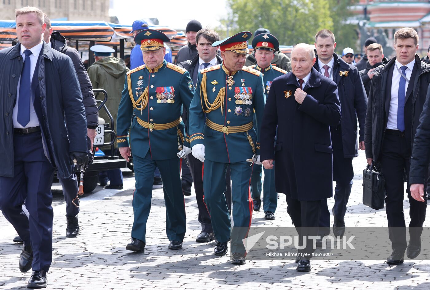 Russia Putin WWII Victory Day