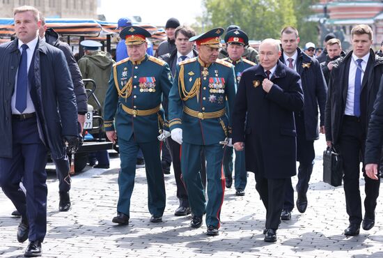 Russia Putin WWII Victory Day