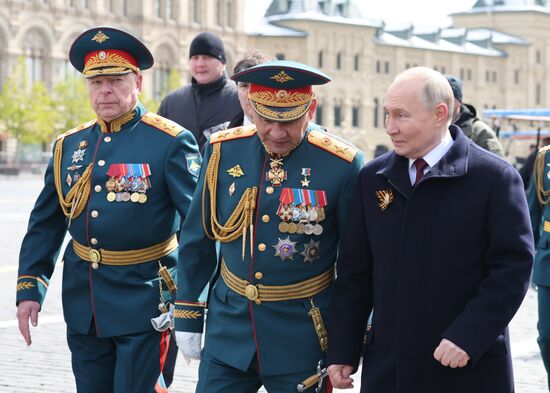 Russia Putin WWII Victory Day