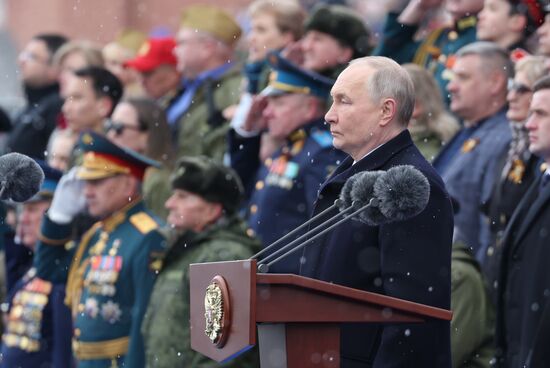 Russia Putin WWII Victory Day