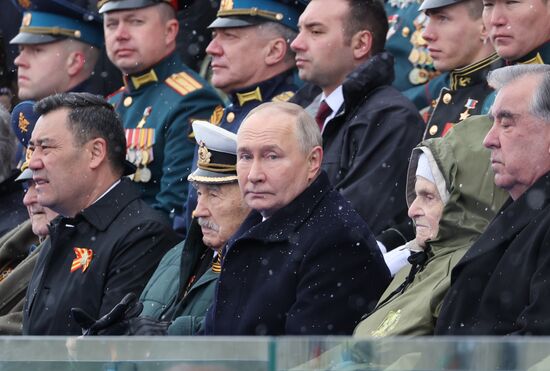 Russia Putin WWII Victory Day