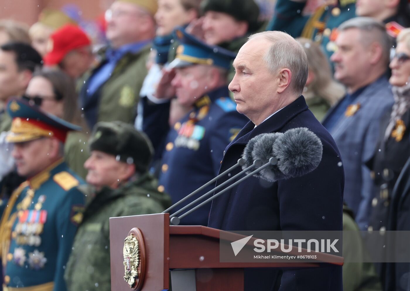 Russia Putin WWII Victory Day