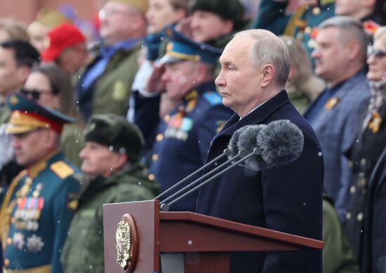 Russia Putin WWII Victory Day