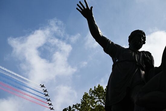 Russia WWII Victory Day Parade