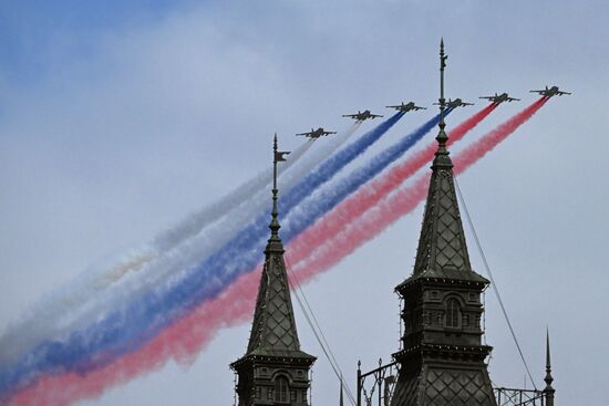 Russia WWII Victory Day Parade