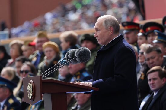 Russia Putin WWII Victory Day