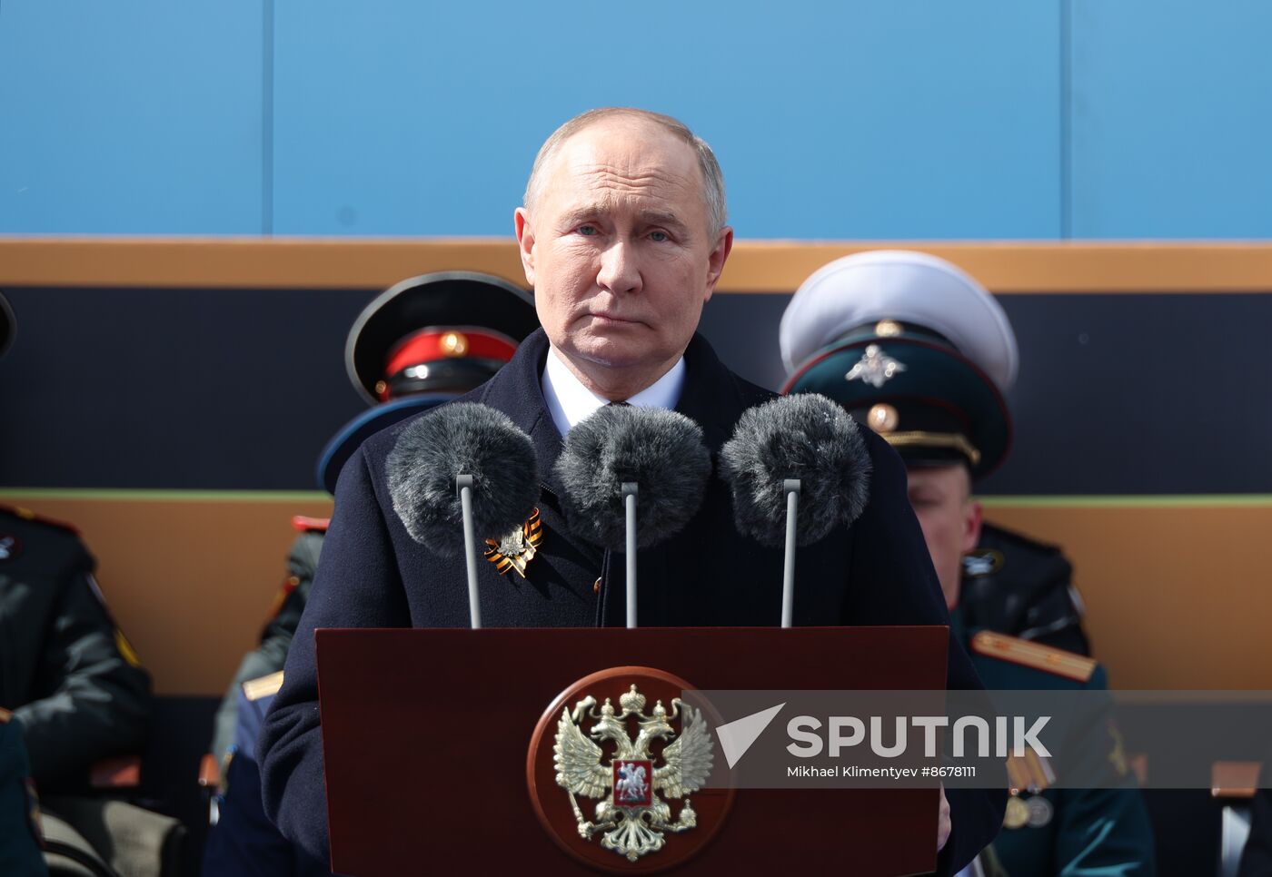 Russia Putin WWII Victory Day