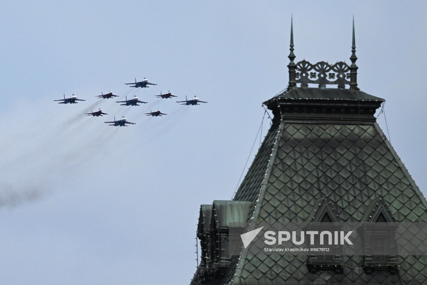 Russia WWII Victory Day Parade