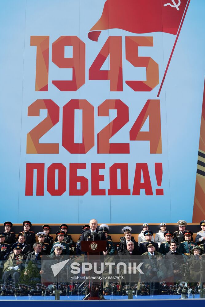 Russia Putin WWII Victory Day