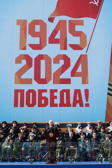 Russia Putin WWII Victory Day