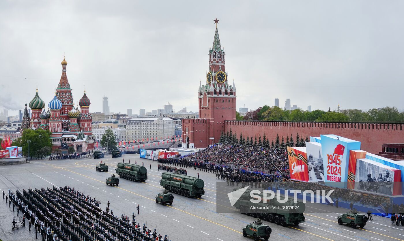 Russia WWII Victory Day Parade