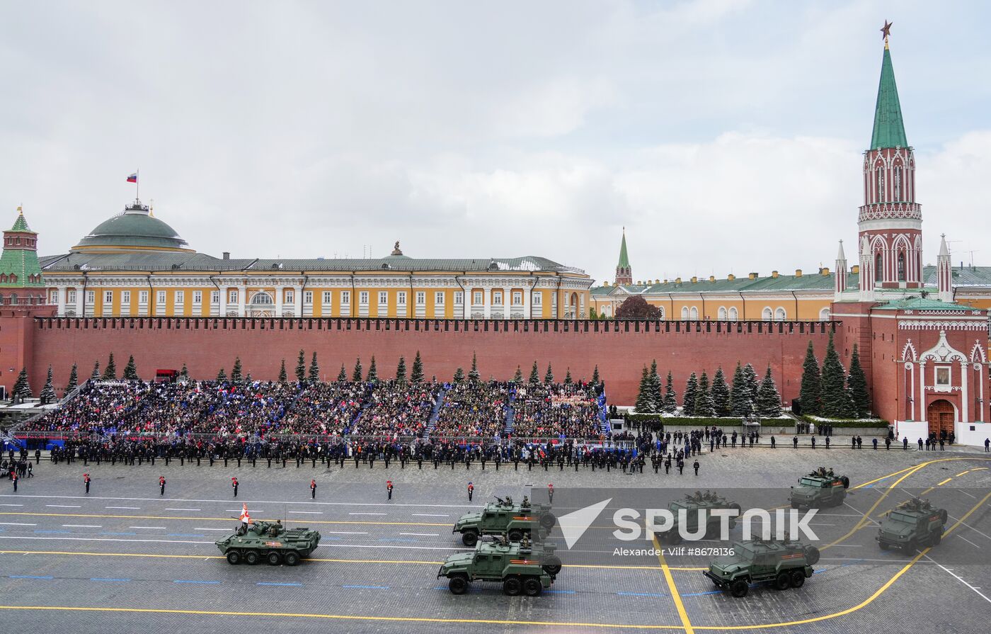 Russia WWII Victory Day Parade