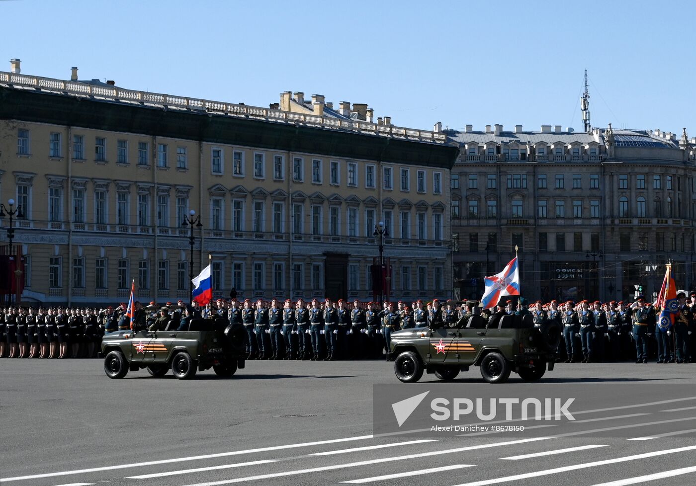 Russia Regions WWII Victory Day Celebrations