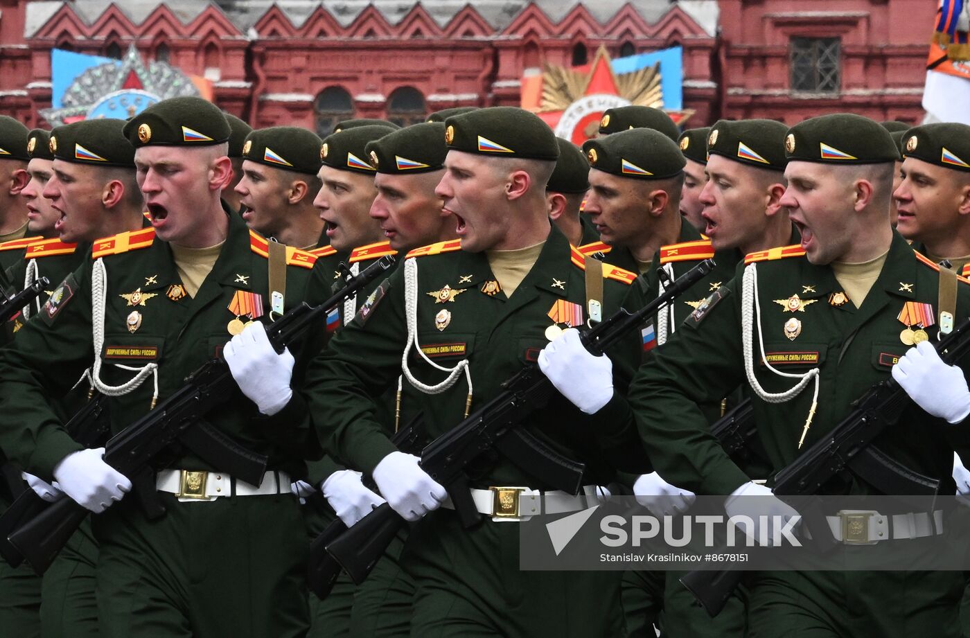 Russia WWII Victory Day Parade