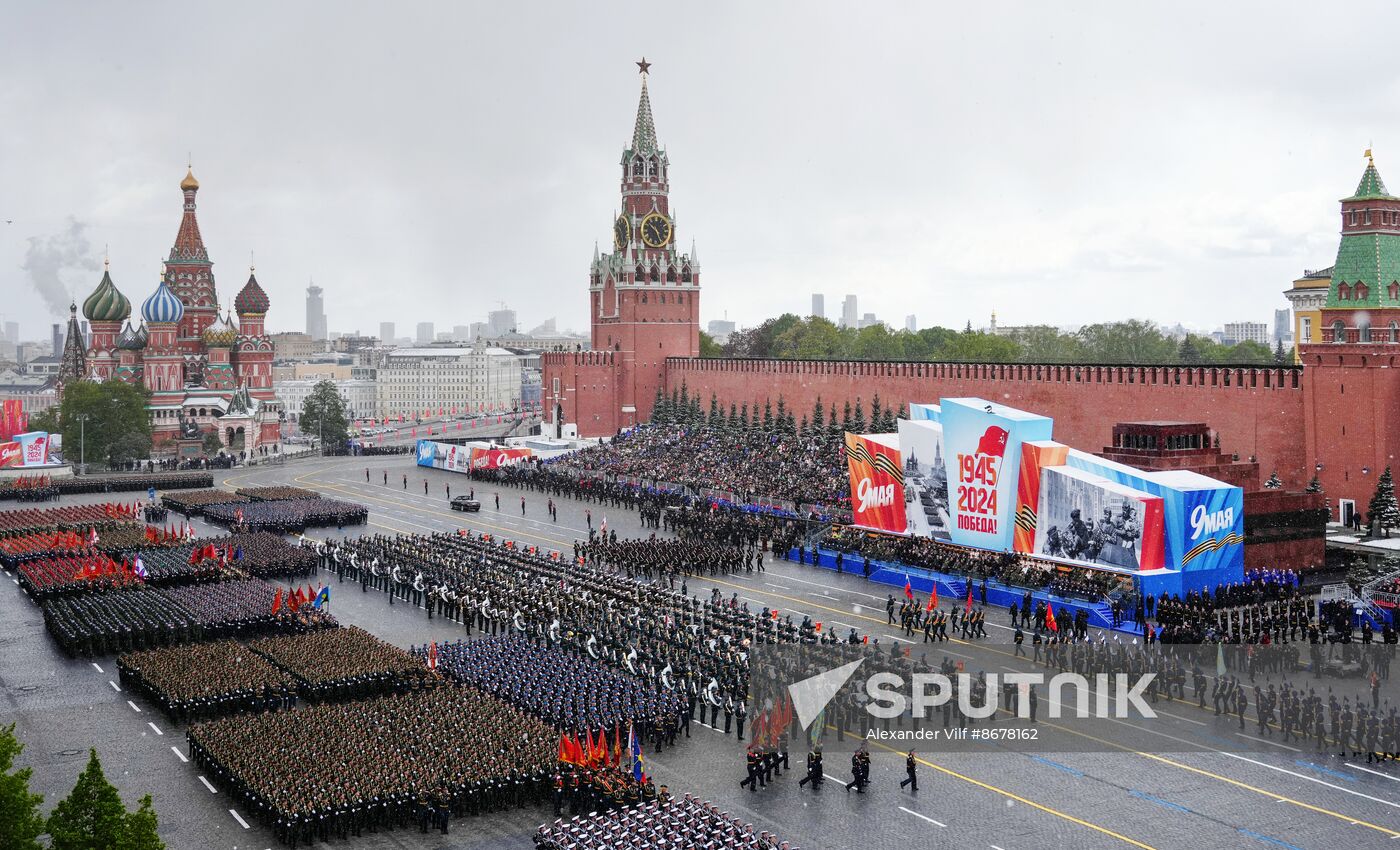 Russia WWII Victory Day Parade