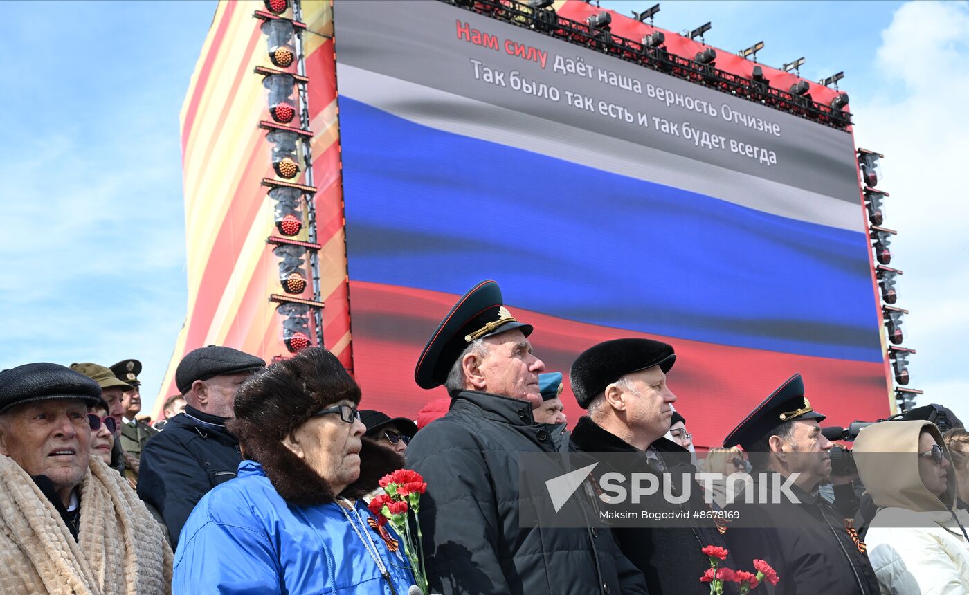 Russia Regions WWII Victory Day Celebrations