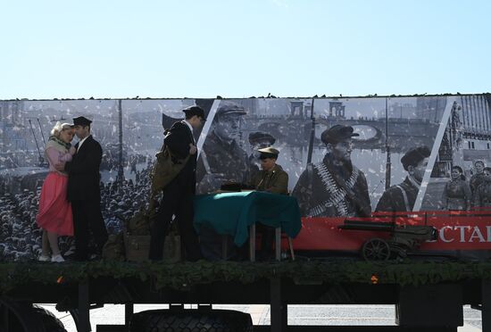 Russia Regions WWII Victory Day Celebrations