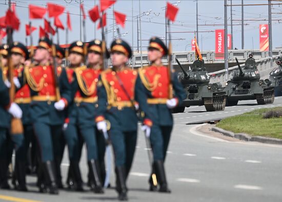 Russia Regions WWII Victory Day Celebrations