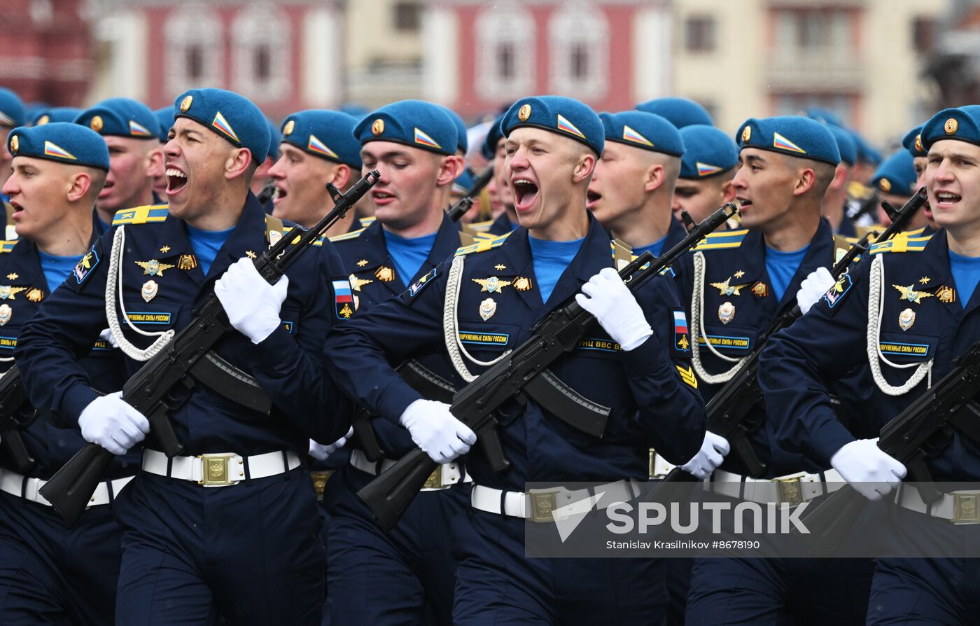 Russia WWII Victory Day Parade