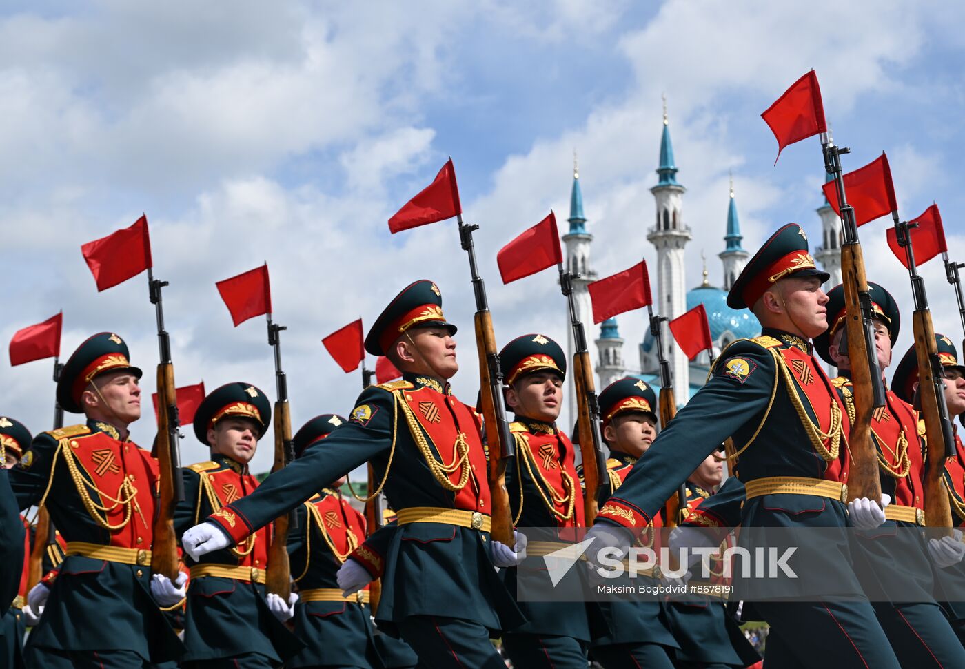 Russia Regions WWII Victory Day Celebrations