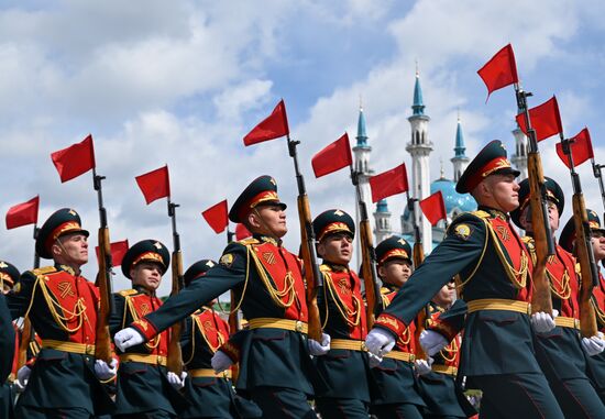 Russia Regions WWII Victory Day Celebrations