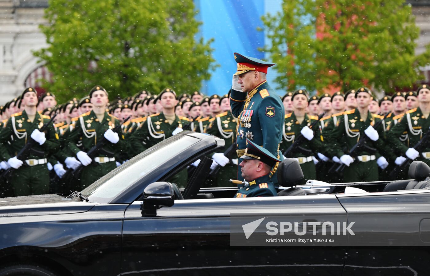 Russia WWII Victory Day Parade