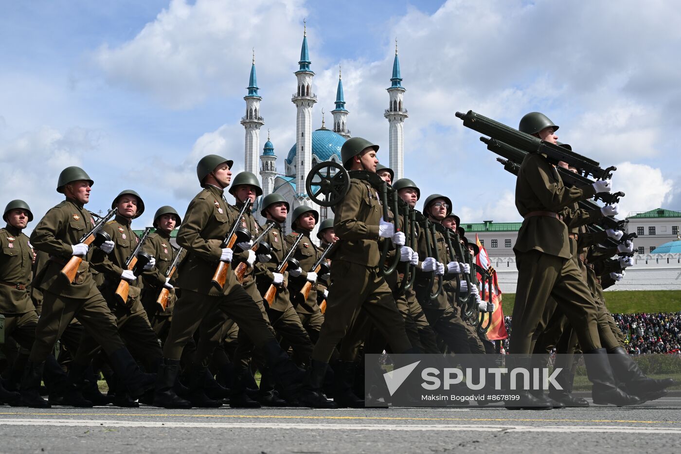 Russia Regions WWII Victory Day Celebrations