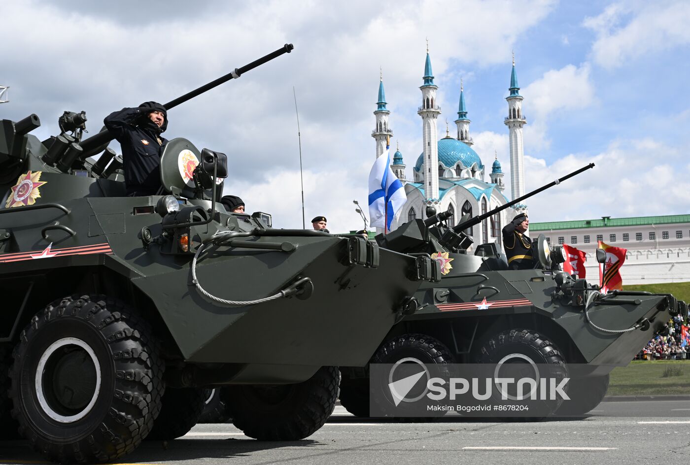 Russia Regions WWII Victory Day Celebrations