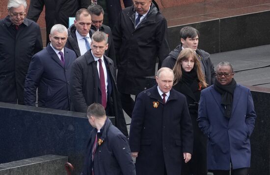 Russia Putin WWII Victory Day