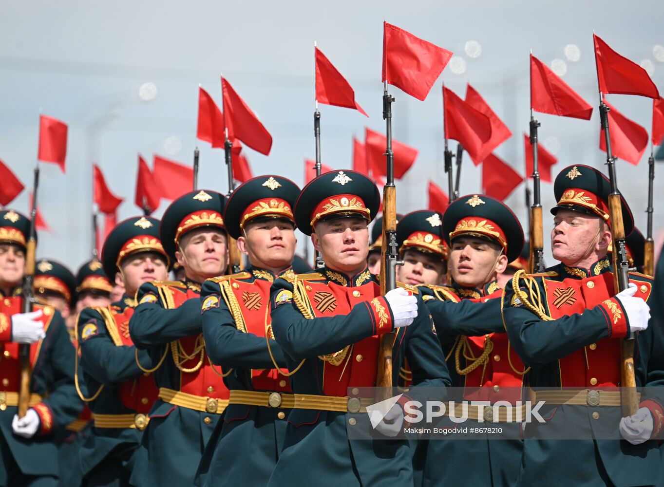 Russia Regions WWII Victory Day Celebrations