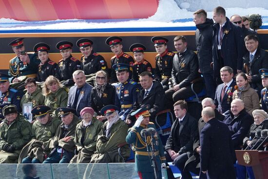 Russia Putin WWII Victory Day