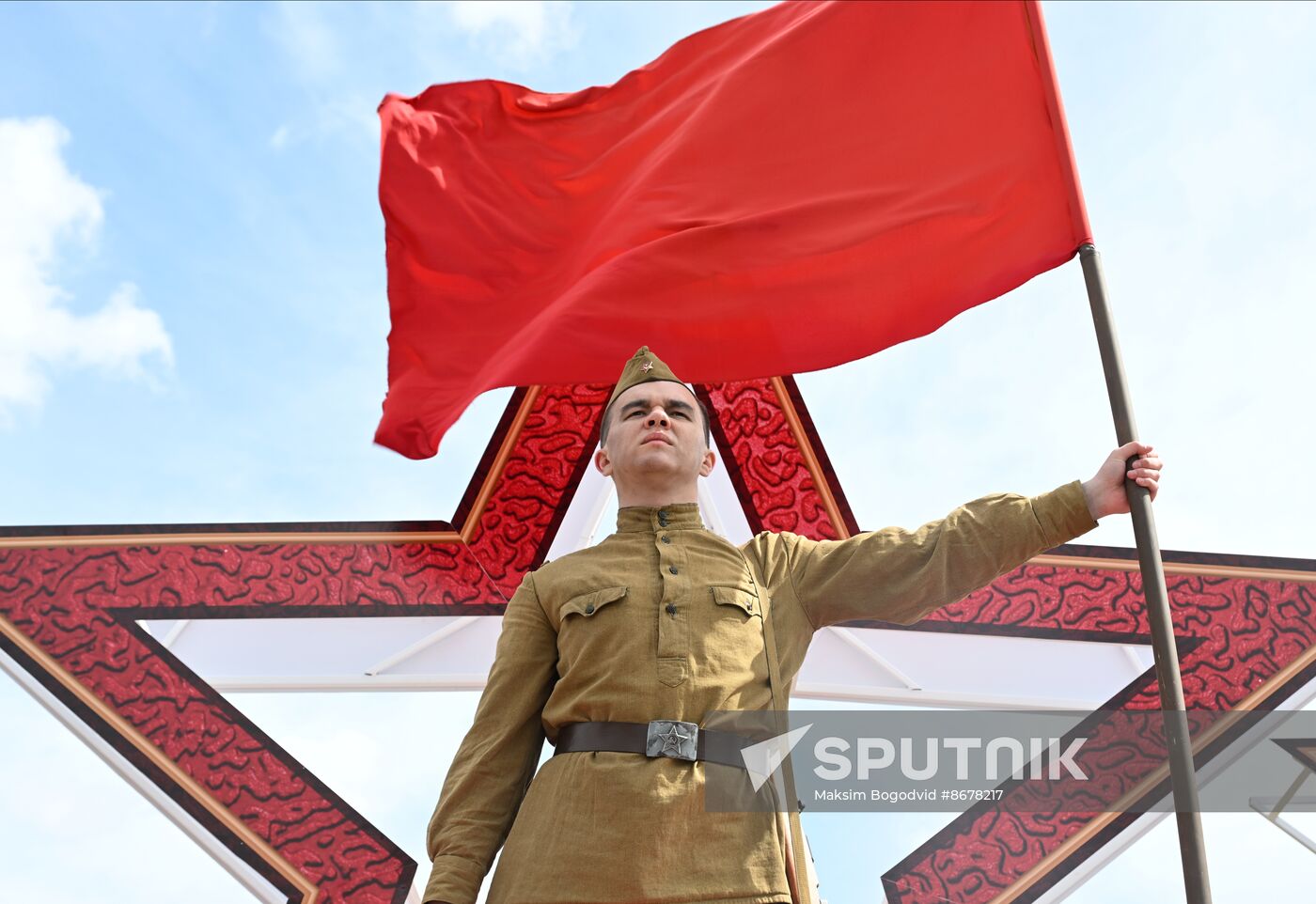 Russia Regions WWII Victory Day Celebrations