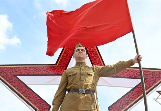 Russia Regions WWII Victory Day Celebrations