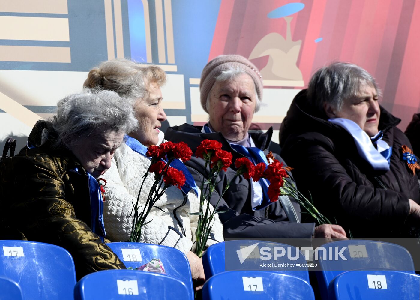 Russia Regions WWII Victory Day Celebrations