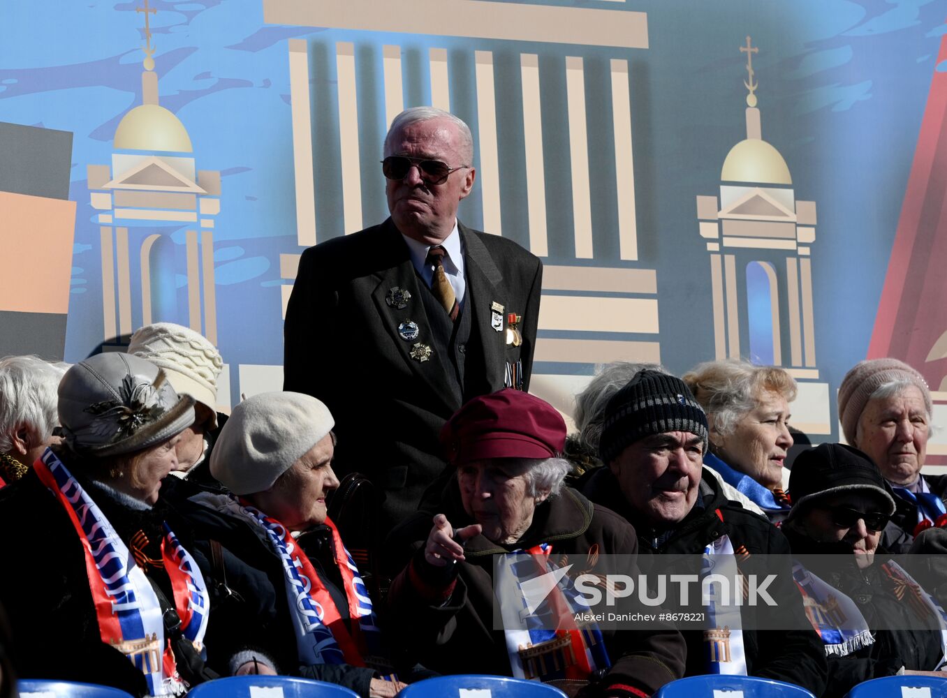 Russia Regions WWII Victory Day Celebrations