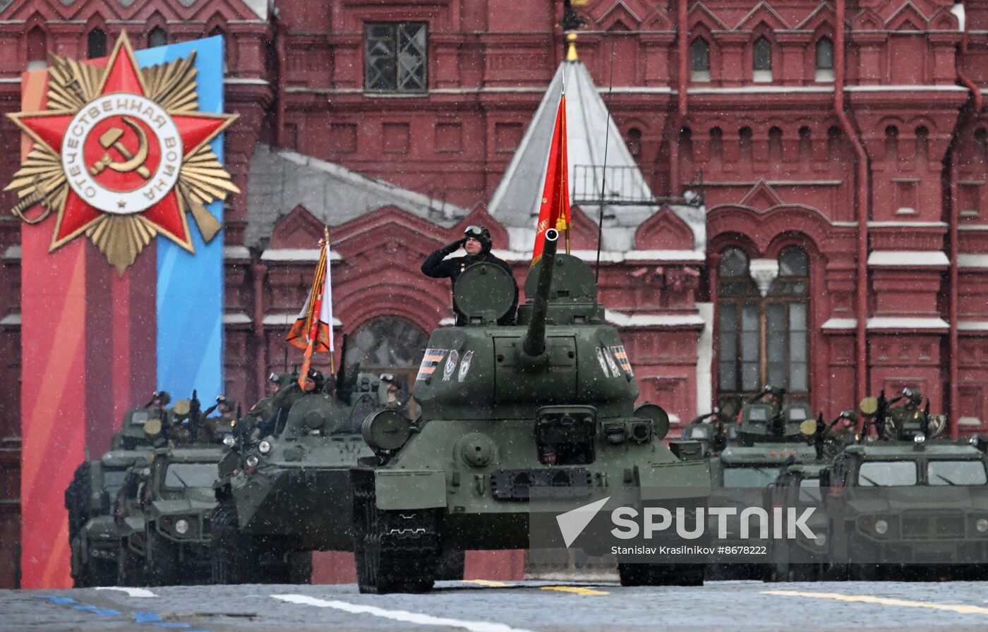 Russia WWII Victory Day Parade