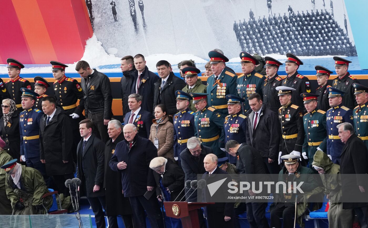 Russia Putin WWII Victory Day