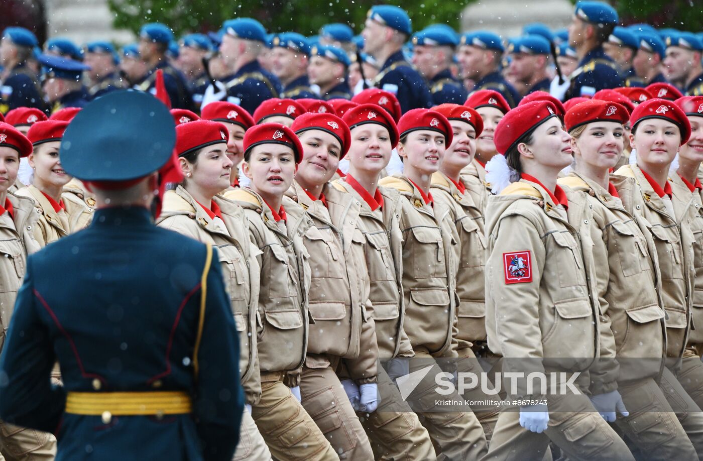 Russia WWII Victory Day Parade