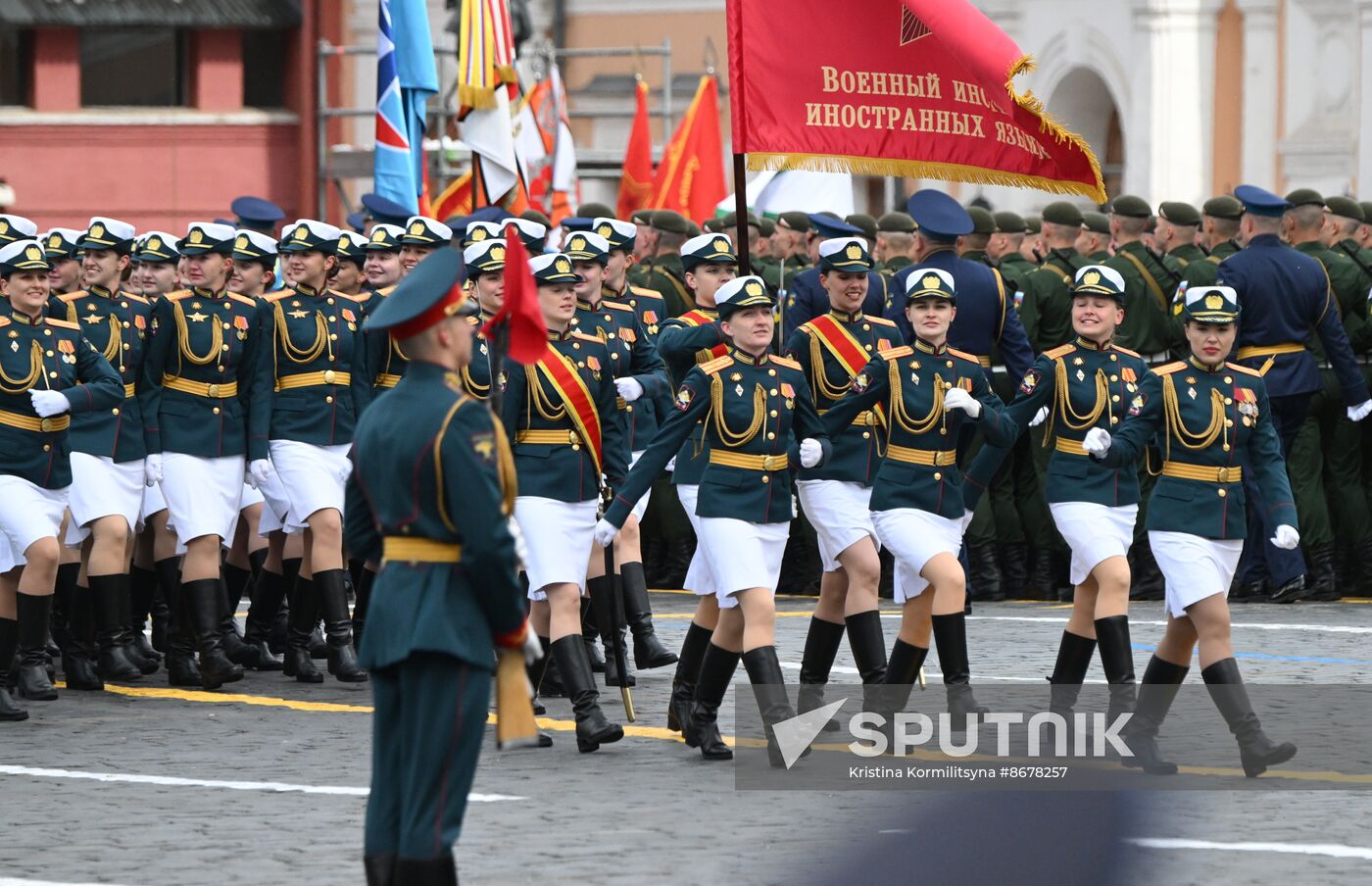 Russia WWII Victory Day Parade