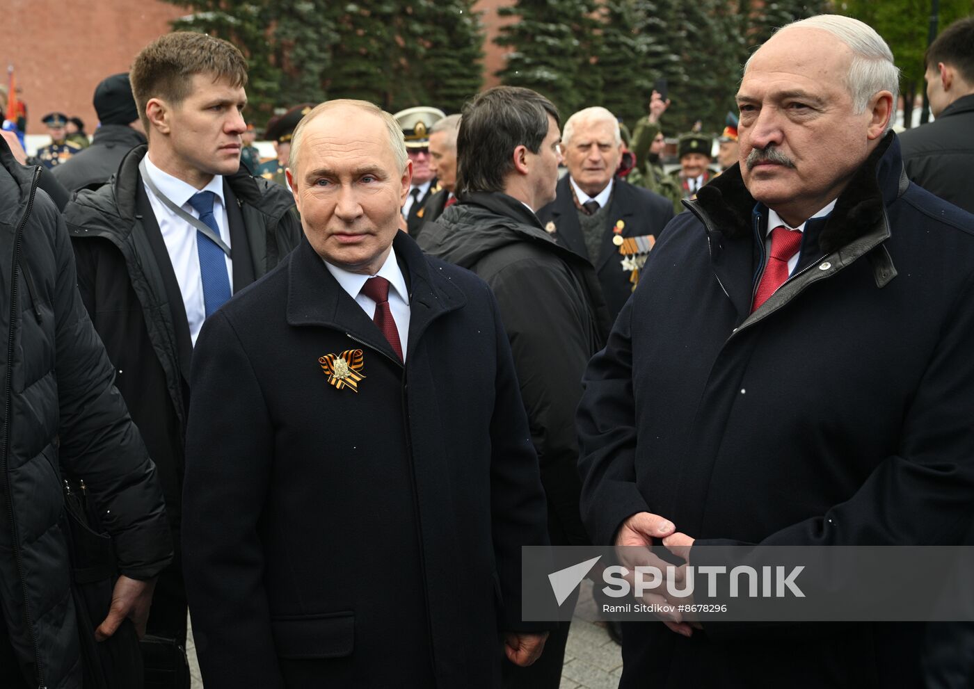 Russia Putin WWII Victory Day Wreath Laying